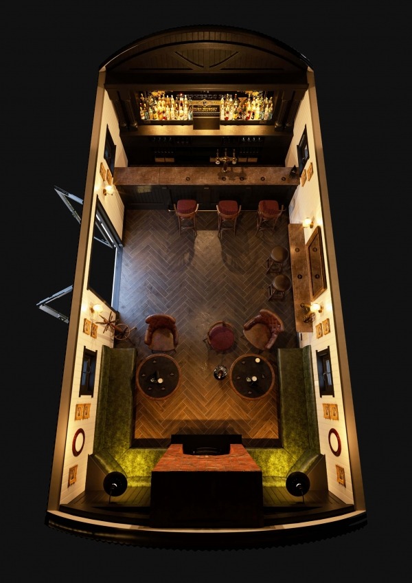 Shepherds Bar - Floor Layout